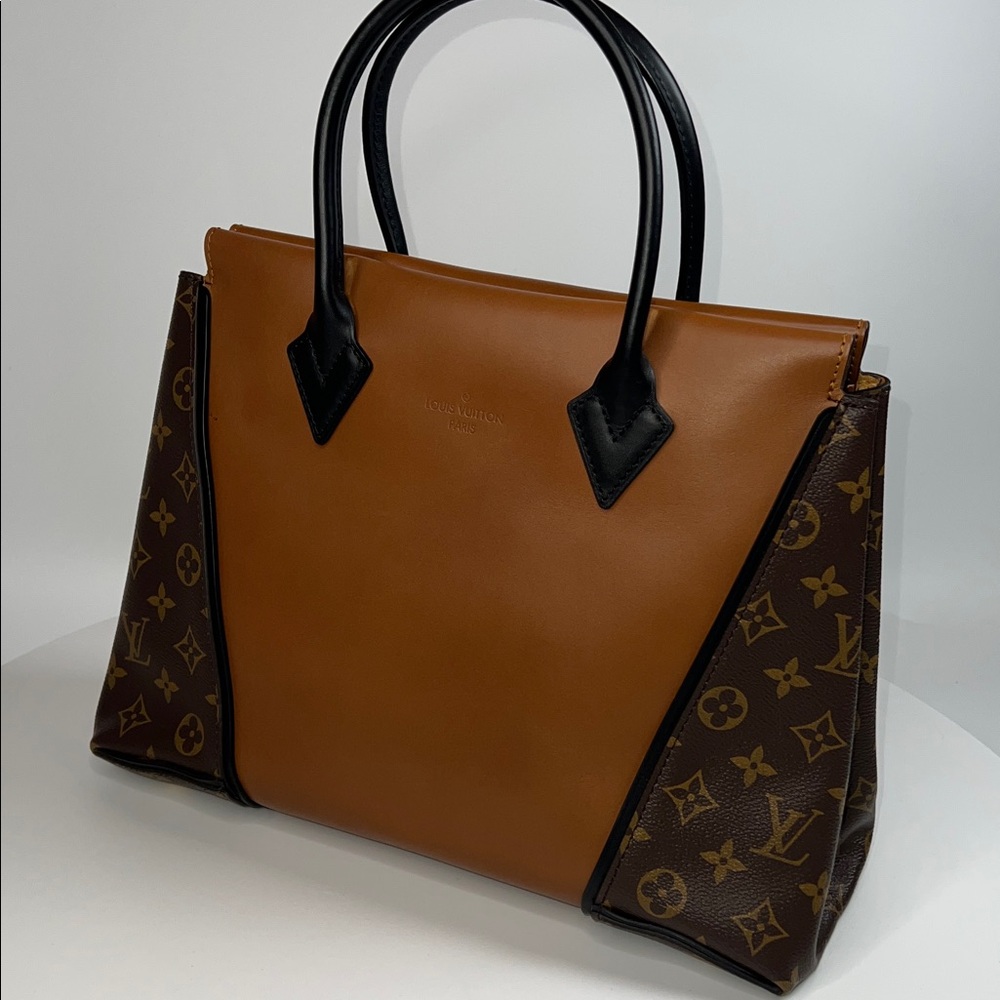 ❤️NWT LOUIS VUITTON CUIR ORFEVRE TOTE W/ PM MONOGRAM NOISETTE M40941 - Picture 3 of 16